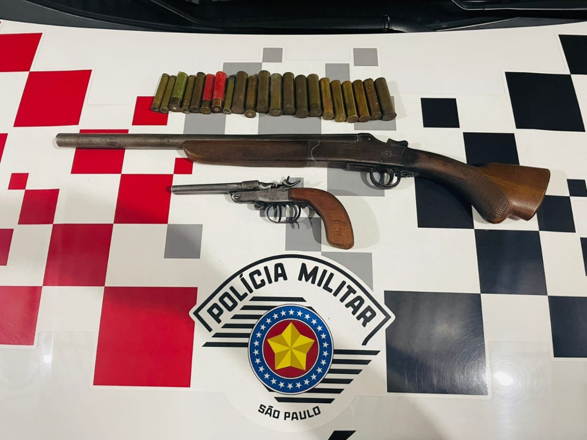 Após Denúncia De Disparo Pm Localiza Armas E Munições Em Imóvel Agência 14news